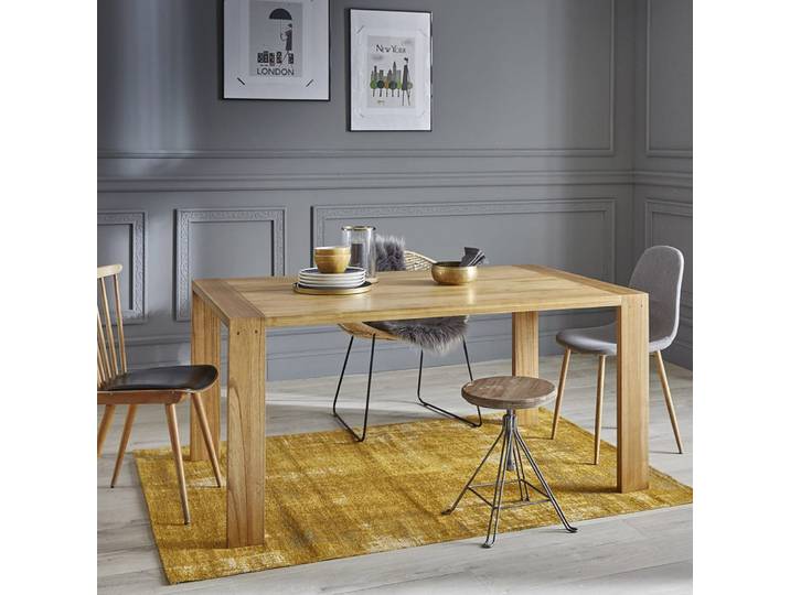 Table en mindi massif 8 pers.