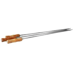 OFYR Grillspieße 105 3tlg. Edelstahl cm