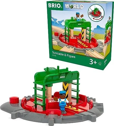 Ravensburger World Lok-Drehscheibe mit Kontrollbrücke