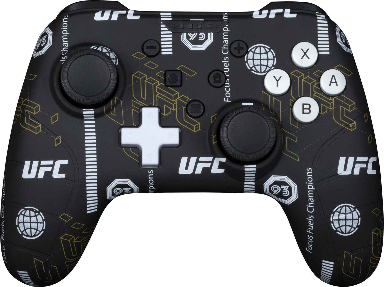 Konix UFC Gamepad voor Nintendo Switch, Nintendo Switch Lite en PC met USB-kabel
