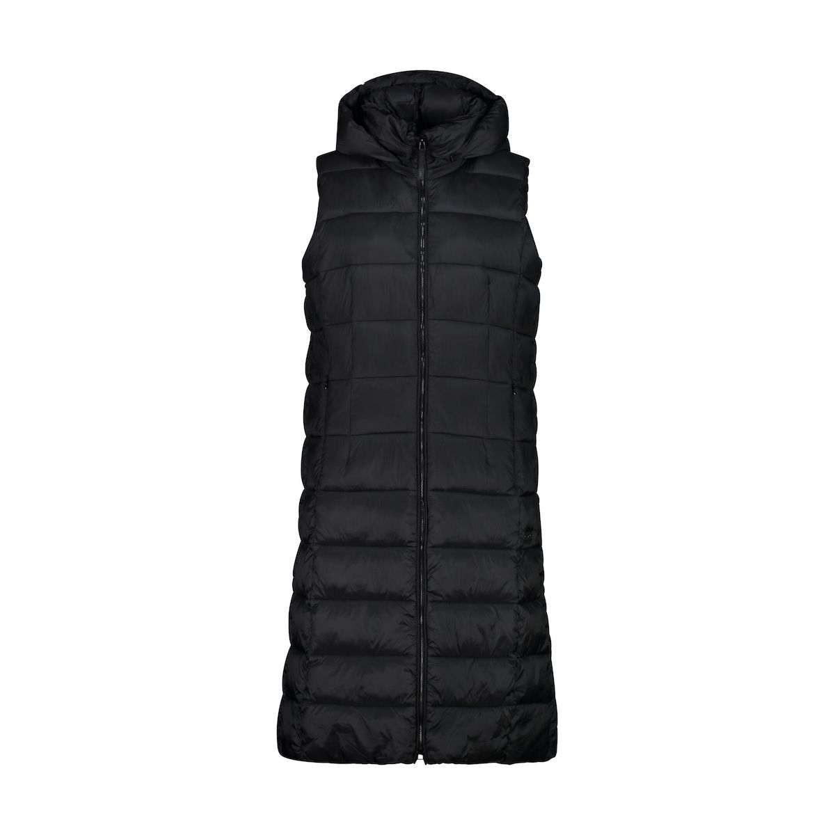 CMP Woman Vest FIX Hood nero (U901) 42 34K0316-U901-42