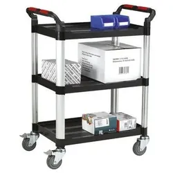 RS PRO, Transportwagen, Transportwagen Kunststoff 3 Böden (150 kg, 3)