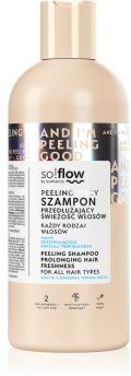 so!flow Peeling Shampoo Prolonging Hair Freshness champô peeling para o couro cabeludo oleoso 400 ml. Peeling Shampoo Prolonging Hair Freshness