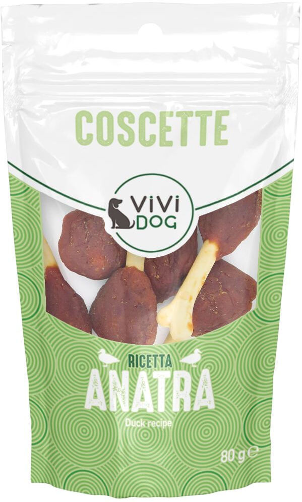 ViVi Dog Snack Coscette 80G ANATRA