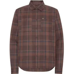 DANISH ENDURANCE Hemd Pine Flannel, Größe XL in Braun Braun