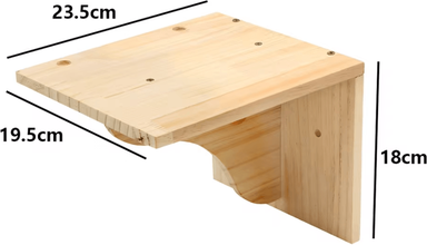 Uplift Curations Wall Mounted Cat Shelves With Hammock And Steps For Indoor Climbing And Rest jump Platform