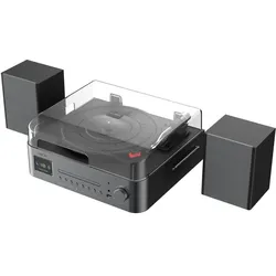 Reflexion HIF2084INT (CD Player, Radio Tuner), HiFi Komponente, Braun, Schwarz