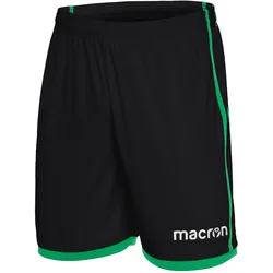 Macron, Herren, Sporthose, algol (XXL), Grün, Schwarz