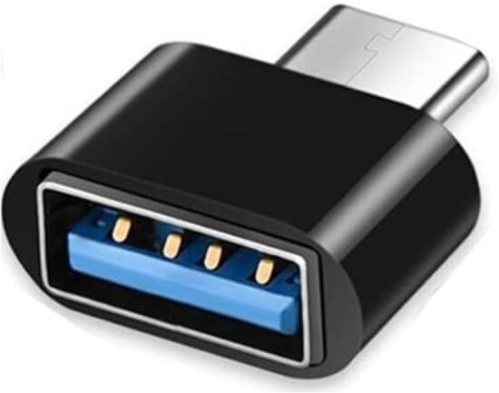 Adaptateur USB vers USB-C, adaptateur OTG USB-C mâle vers USB-A 2.0 femelle, compatible avec MacBook Pro, Samsung Galaxy