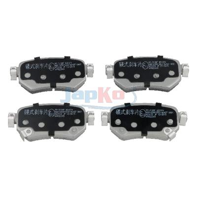 JAPKO Bremsbelagsatz, Scheibenbremse 51319 Hinterachse für MAZDA