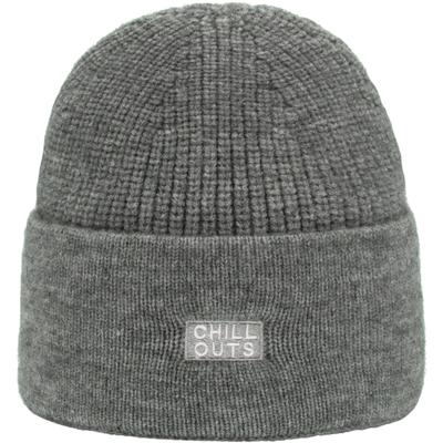 Beanie CHILLOUTS "Thore Hat", Damen, grau, Strick, Obermaterial: 100% Polyester, Mützen Beanie, Zeitlose Strickmütze für den urbanen Lifestyle