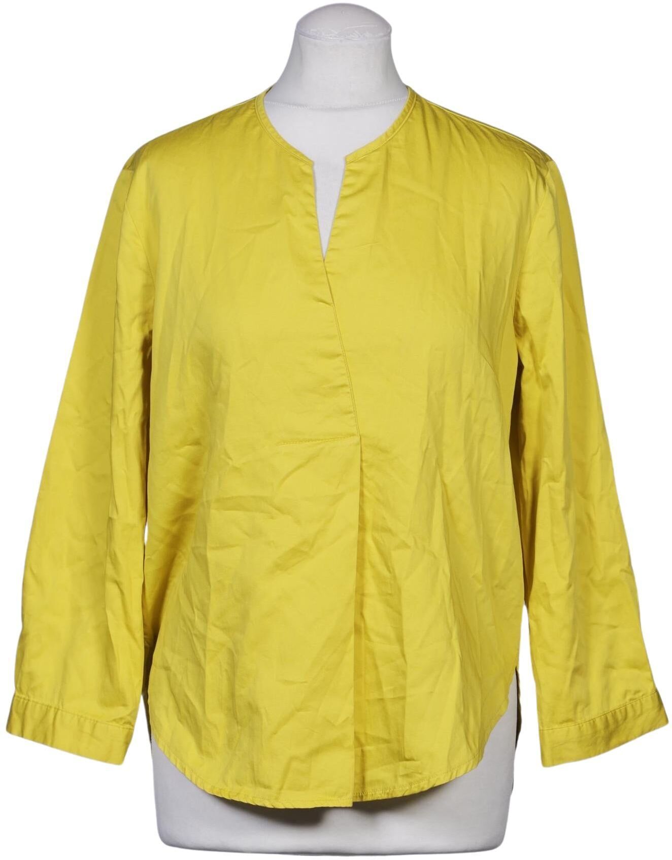 The Shirt Company Damen Bluse, Gelb, Gr. EU 38, Baumwolle - Second Hand