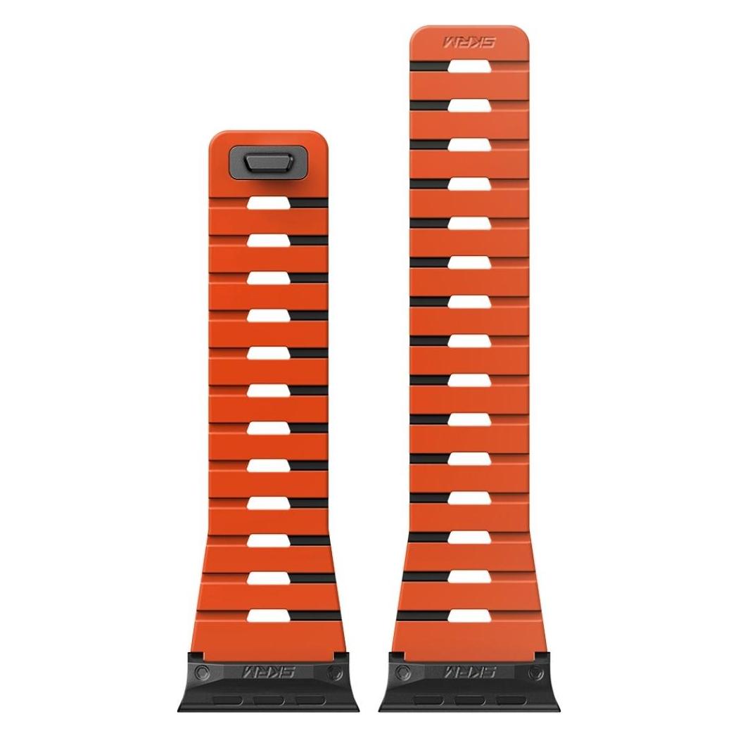 Skinarma Strap Gemini for Apple Watch 49/46/45/44 mm orange (Edelstahl, Kunststoff, Silikon) (SK-WS49-GEM-ORG)