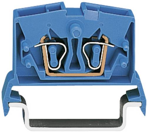 WAGO 264-714 Durchgangsklemme 6mm Zugfeder Belegung: N Blau