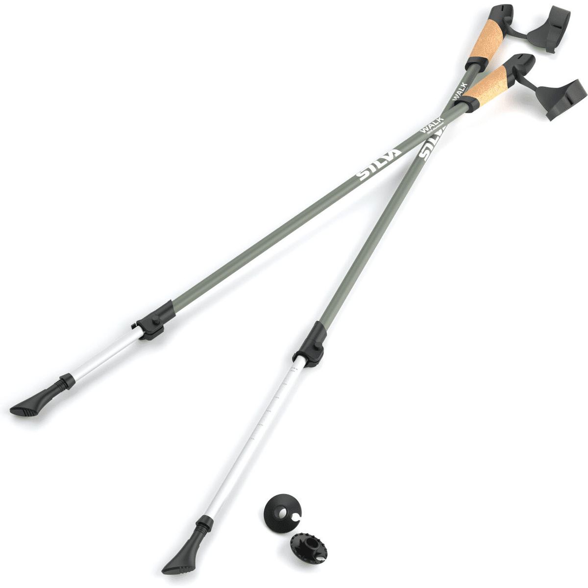 Silva Walking Poles Aluminum Cork neutral 38123