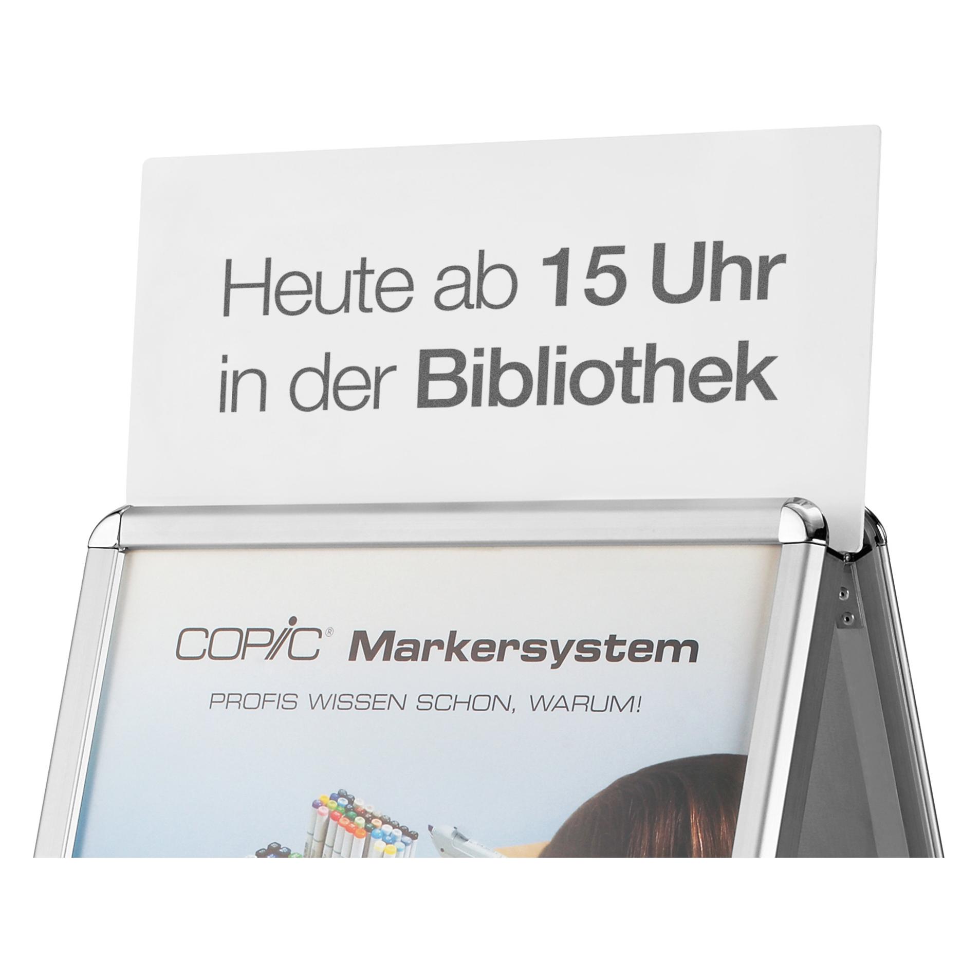 Magnetoplan Aufsatzschild A1 für Kundenstopper (14859625)