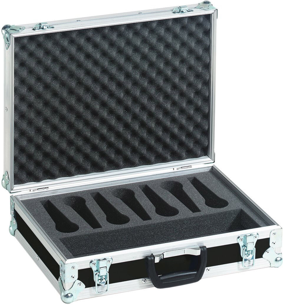 Roadinger Mikrofon-Case Road 7 Mikrofone Schwarz