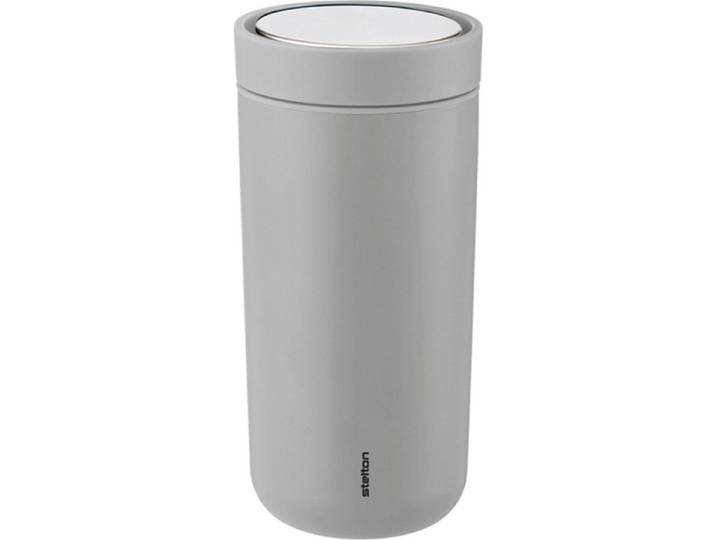 Stelton To Go CliCk Thermosbeker Grey