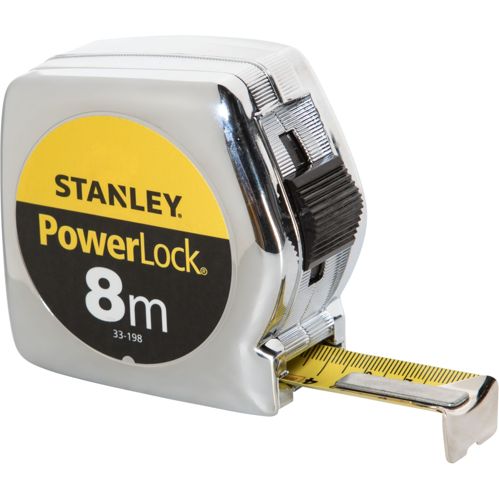 Stanley Bandmaß Powerlock Kunst- stoff 8m/25mm