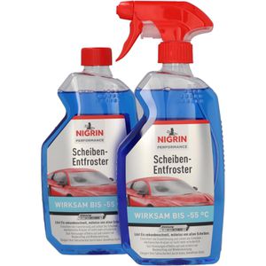 Nigrin Scheibenenteiser 73972, Pumpspray, Doppelpack, 2x 500ml