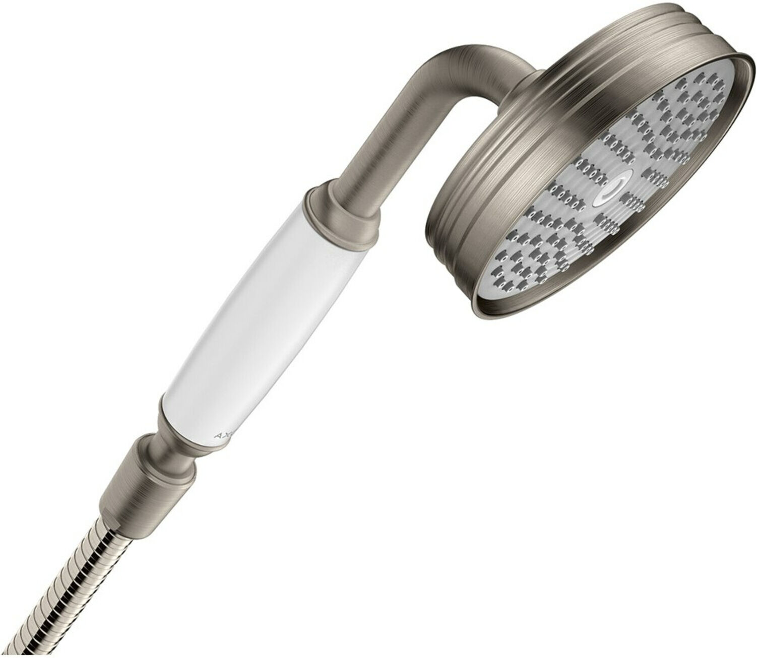 Hansgrohe Handbrause Axor Montreux 100mm, 1jet, Edelstahl-Optik (16320800)