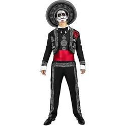 Metamorph Dia de Los Muertos Edelmann Kostüm (3XL)