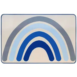 Tchibo - Kinderteppich »Rainbow« - blau