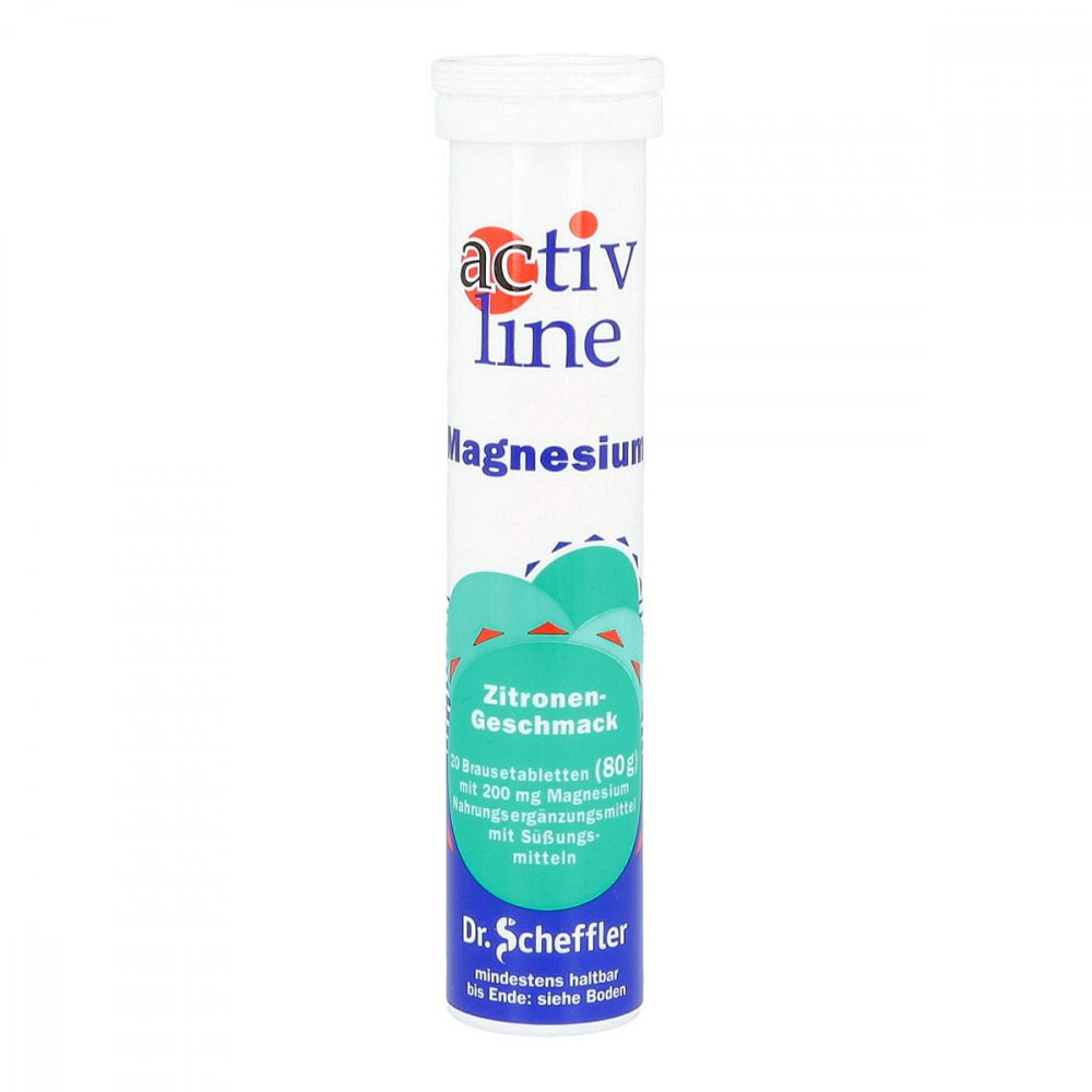 Dr.B.Scheffler Nachf. GmbH & Co. KG Activline Magnesium Zitrone Brausetabletten 08717306