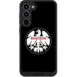 Nivocase Handyhülle für Samsung Galaxy S23+ Hülle NIVOpure Case Schwarz Eintracht Frankfurt Offizielles (Samsung Galaxy S23+), Smartphone Hülle, Schwarz