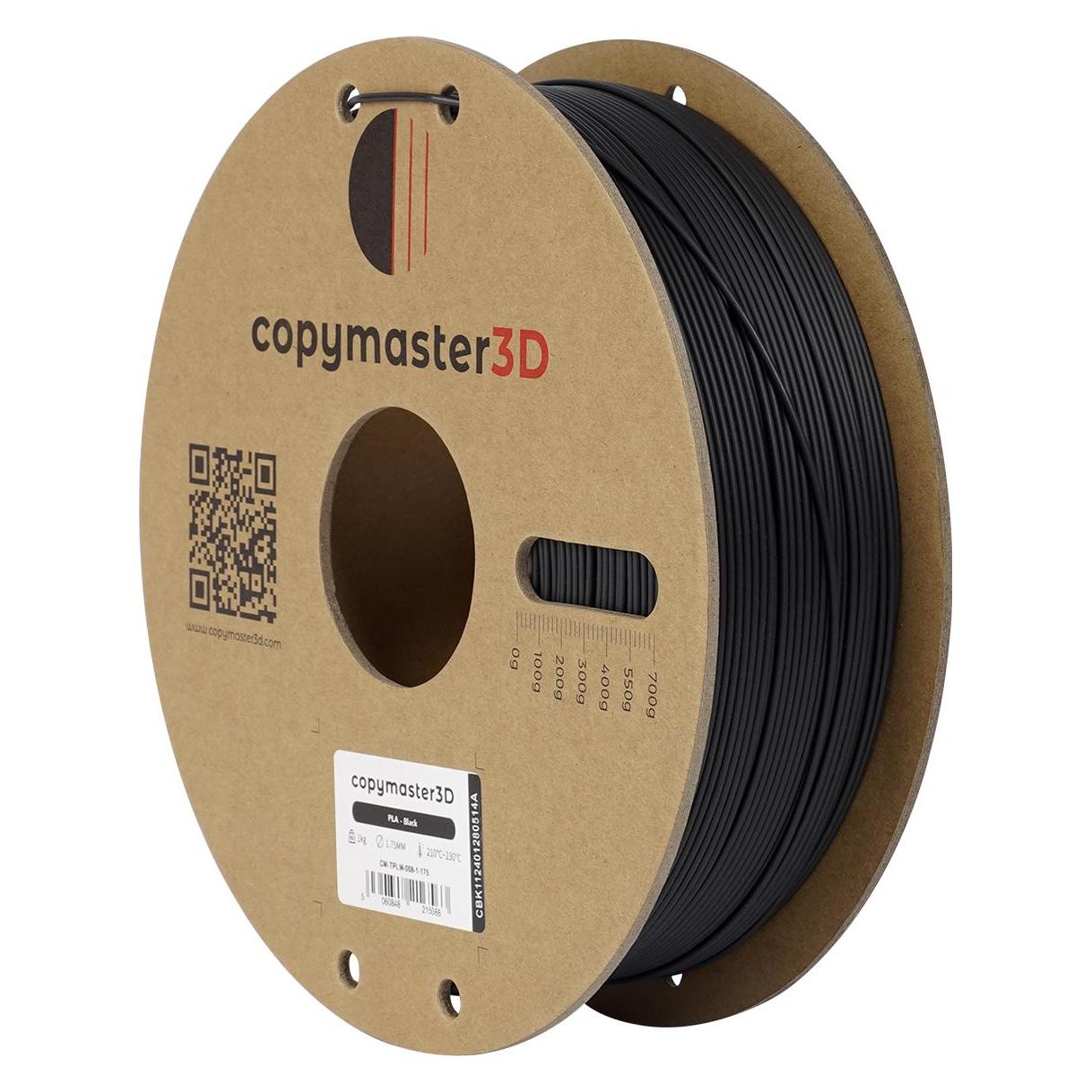 Copymaster3D PLA Filament for 3D Printer, 1.75 mm, Transparent (1000 g, 1.75 mm) (12359)