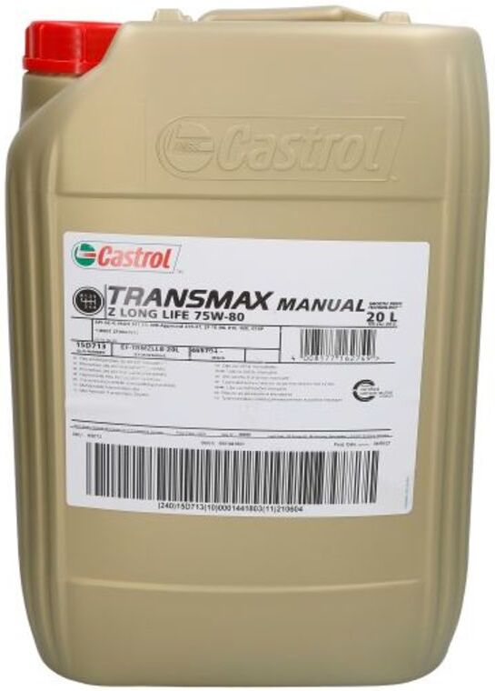 Getriebeöl CASTROL 15D713 Transmax AXLE 75W80 20L