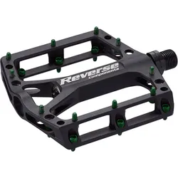 Pedal Black ONE Alu / CrMo / schwarz-grün