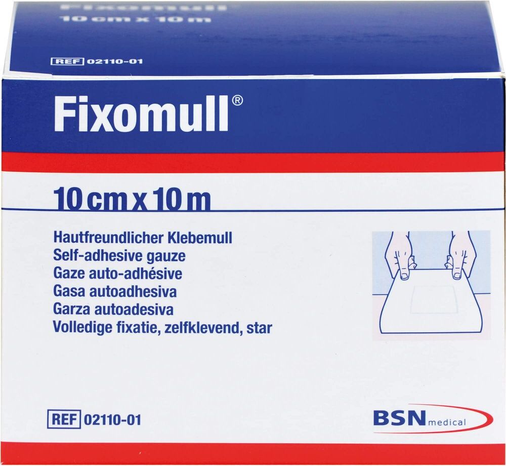 Fixomull Klebemull (hautfreundlich) 10 cmx10 m