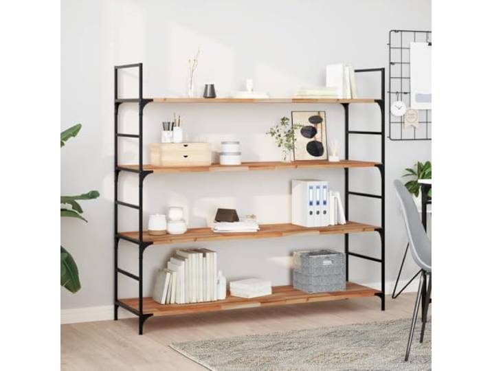 IBUQDDV Schweberegal 160x40x2 cm Massivholz Akazie Ölbehandelt Wandboard Ölbehandelt, feuchtigkeitsresistent, platzsparend, vielseitig einsetzbar, einzigartige Maserung, DIY-anpassbar