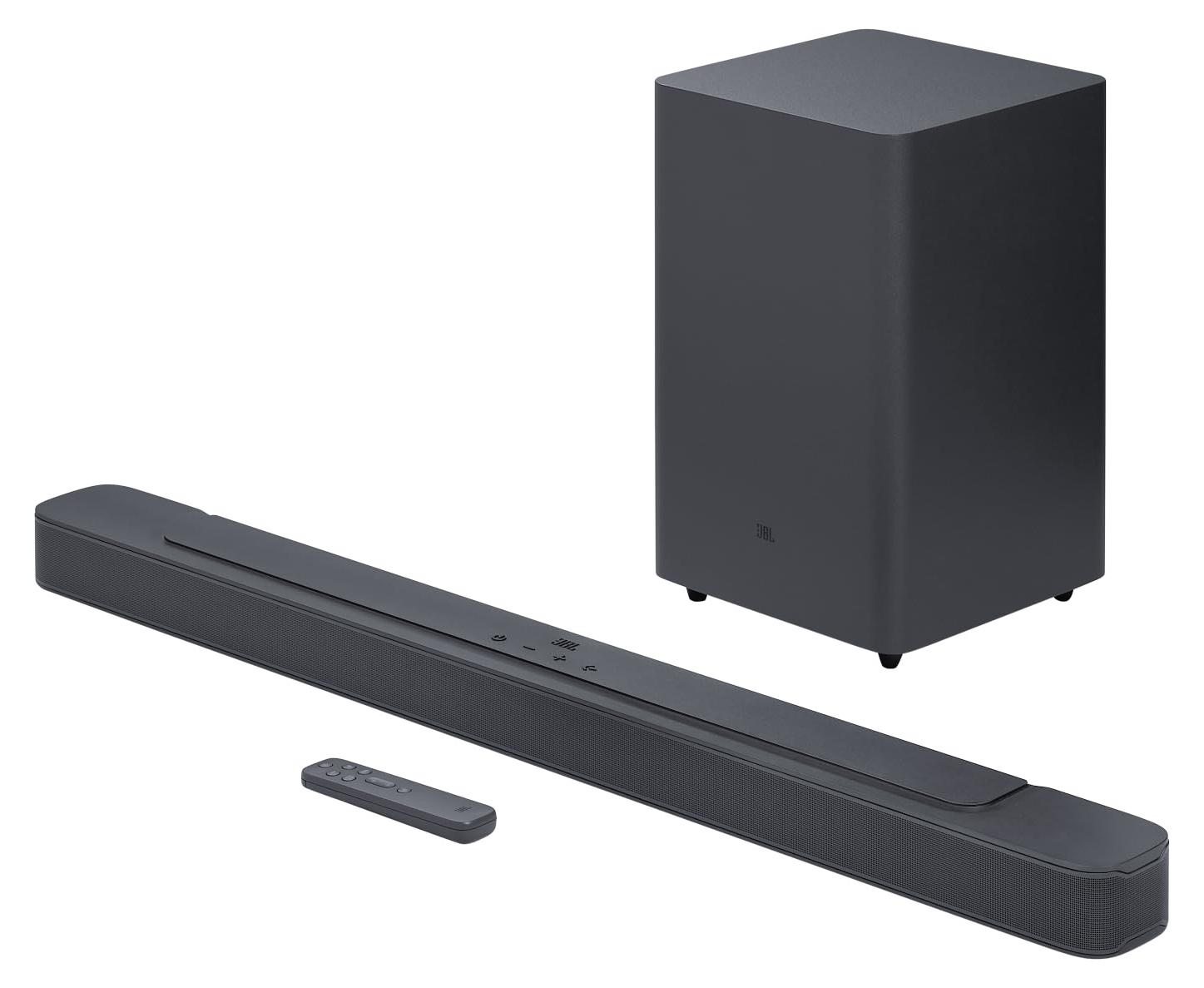 JBL Bar 2.1 Deep Bass MK2 - 2.1-Kanal-Soundbar mit kabellosem Subwoofer für Heim