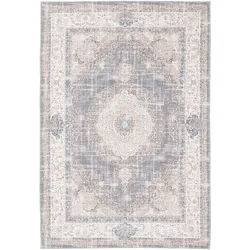 Pergamon, Teppich, Vintage Designerteppich Finesse Orient Medaillon (80 x 150 cm)