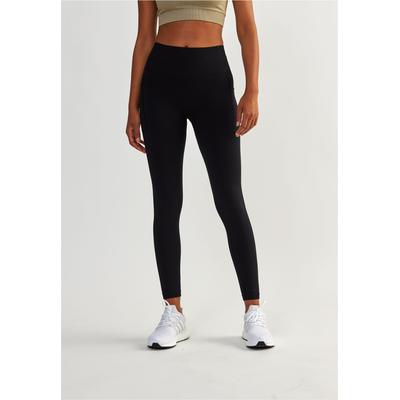 Trainingstights BESHAPED "Lift Me Up", Damen, Gr. S, US-Größen, schwarz, 90% Nylon, 10% Elasthan, unifarben, lang, Hosen, mit atmungsaktiver Eigenschaft