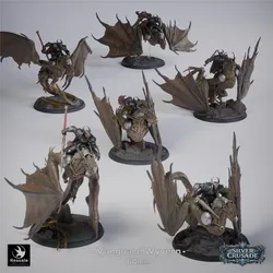 Pack Vanguard Wyvern (60mm base) Set von Rescale Miniatures aus The Silver Crusade