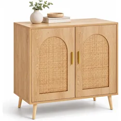Relaxdays, Kommode + Sideboard, Sideboard (80 x 40 x 80 cm)