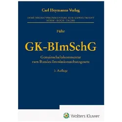 GK-BImSchG, Fachbücher von Martin Führ