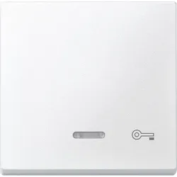 Merten 430719 Wippe mit Kontrollfenster und Aufdruck Schlüssel, polarweiß, System M