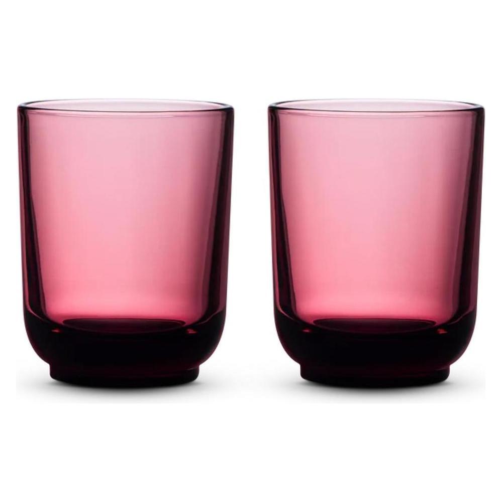 Fellow Set mit zwei Pirch Latte-Gläsern, 320 ml, Rot (0.32 l, 2x) (65835612)