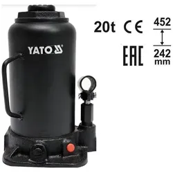 Yato, Wagenheber, Profi Hydraulischer Stempelwagenheber YT-17008 bis 32 Tonnen