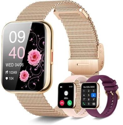 Uplift Treasures 1.85 HD Bluetooth Calling AI Voice Smartwatch 1.85 HD Bluetooth Calling AI Voice Smartwatch