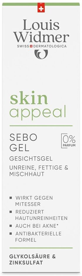 Louis Widmer skinappeal Sebo Gel unparfümiert