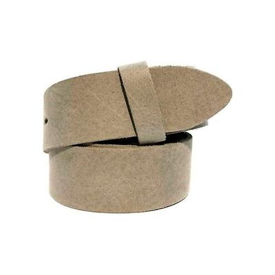Gürtelriemen RETTUNGSRING GÜRTEL, Damen, Gr. 85, grau (taupe), Leder, Gürtel