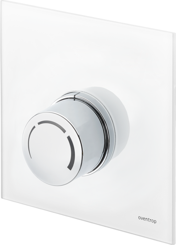 Oventrop Couvercle Unibox 1022789 blanc , avec volant
