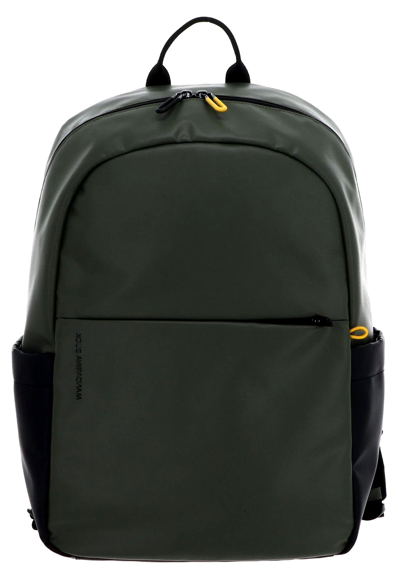 Laptoprucksack mit Laptopfach Eco Coated Rucksack in Pine Green khaki