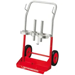 ROTHENBERGER Fahrbarer Gasflaschen Flaschen - Transportwagen, 5 - 10l, Teleskop - 35354