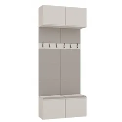 Garderobe Doppel-Kleiderpaneel HAGA II 2W KASCHMIR BEIGE
